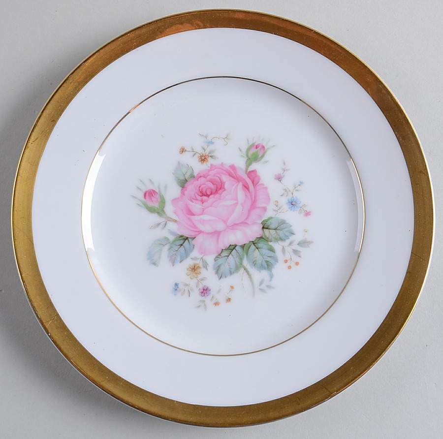 Dresden Bouquet Salad Plate by Style House-1