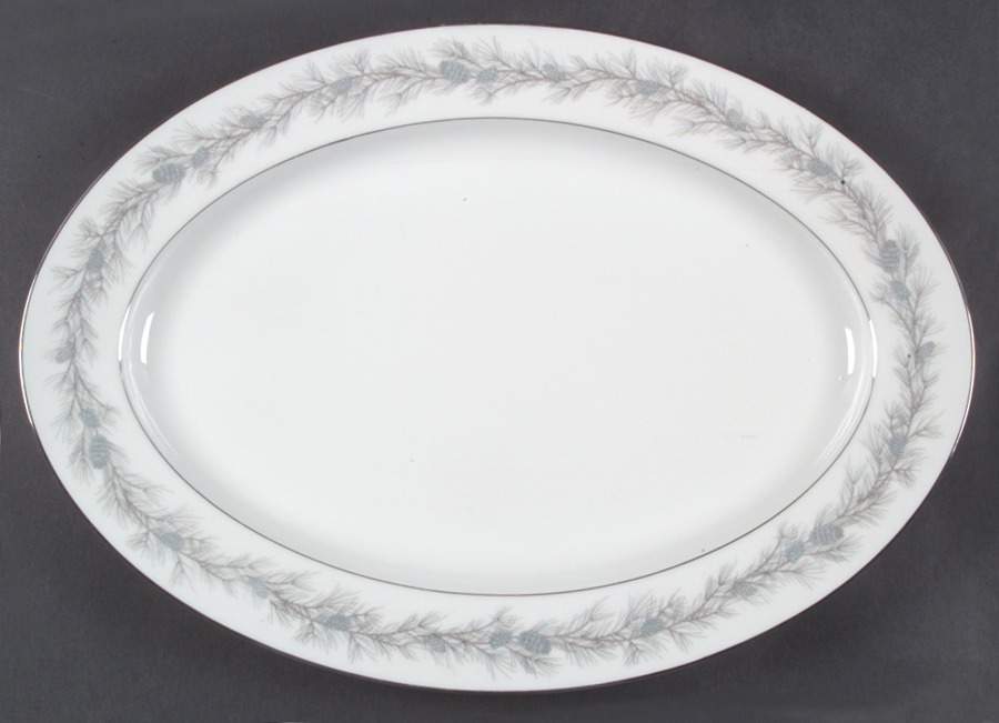 Duchess 16" Oval Serving Platter by Style House-1