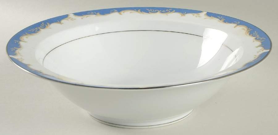Dynasty Blue 10" Round Vegetable Bowl by Style House-1
