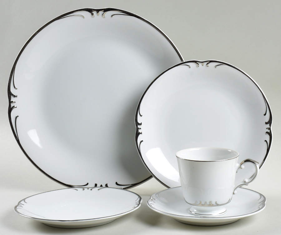 Embassy 5 Piece Place Setting by Style House-1