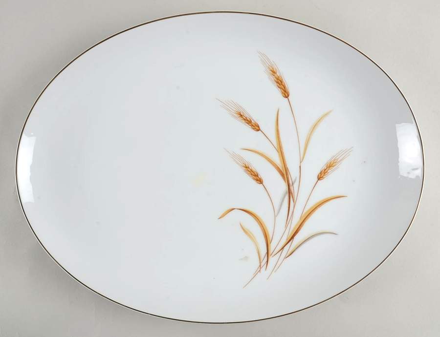 Festival 16" Oval Serving Platter by Style House-1
