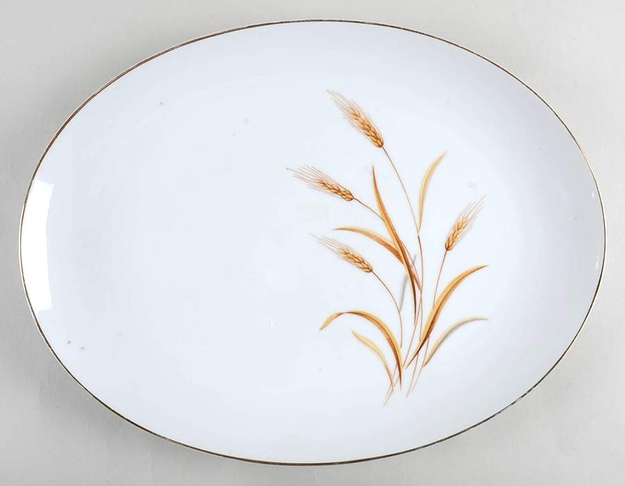 Festival 14" Oval Serving Platter by Style House-1