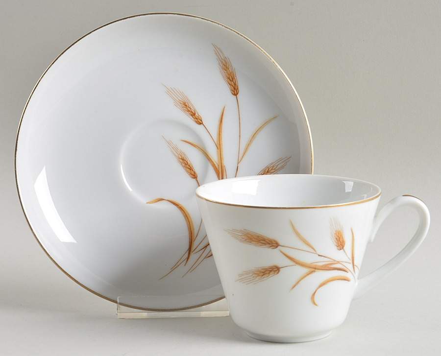 Festival Flat Cup & Saucer Set by Style House-1