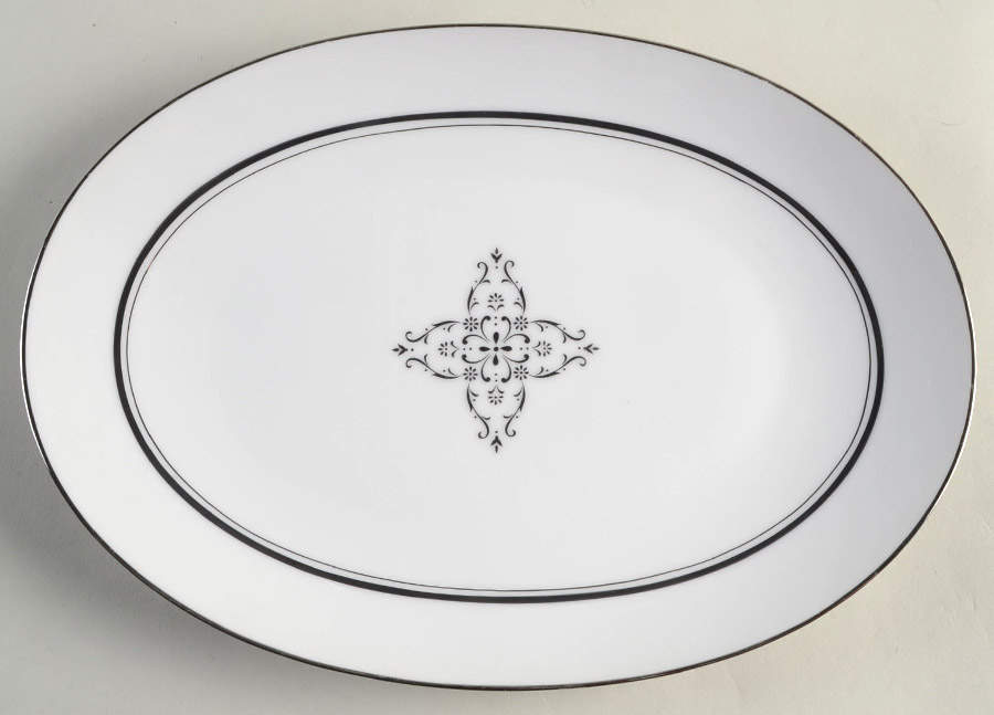 Granada 12" Oval Serving Platter by Style House-1