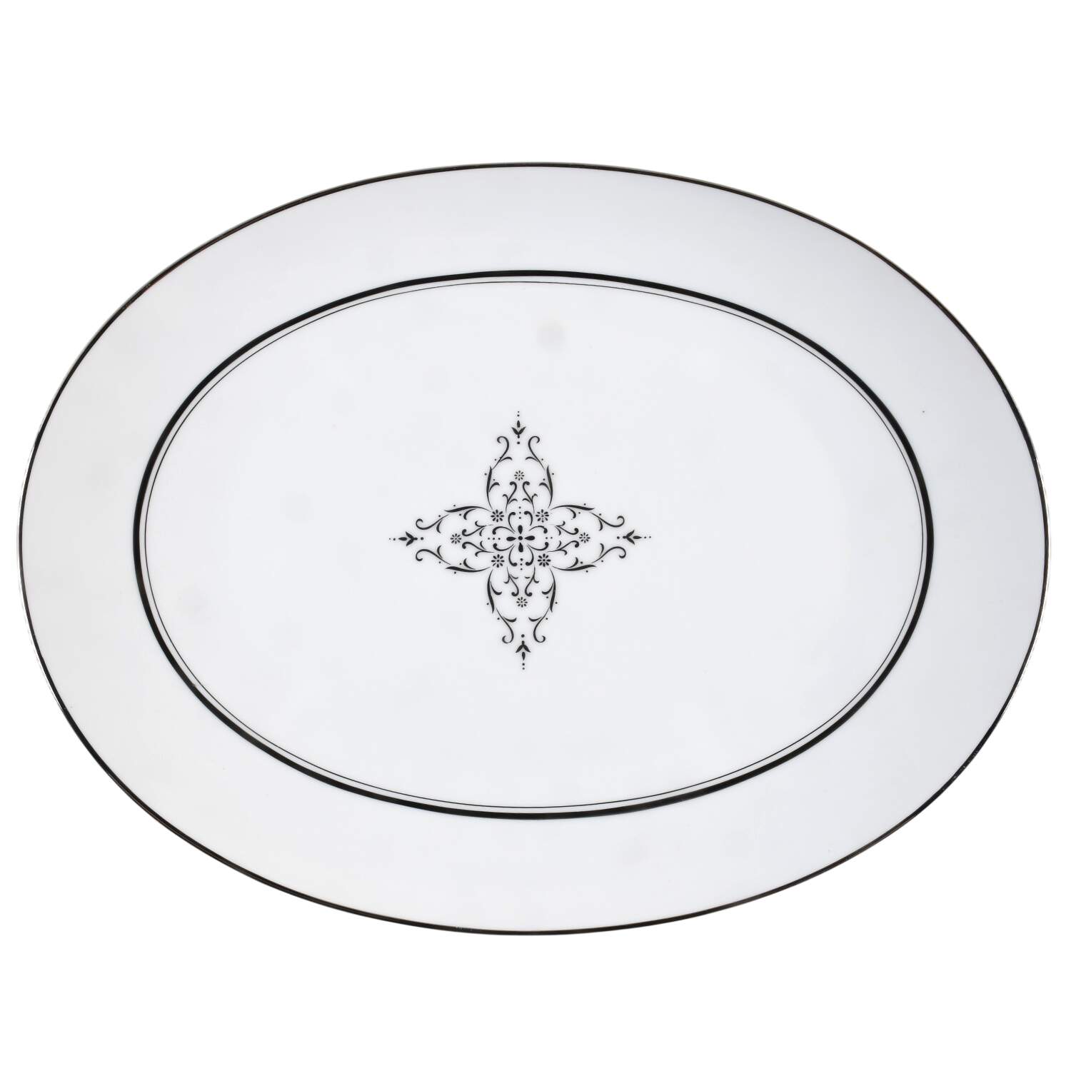 Granada 16" Oval Serving Platter by Style House-1