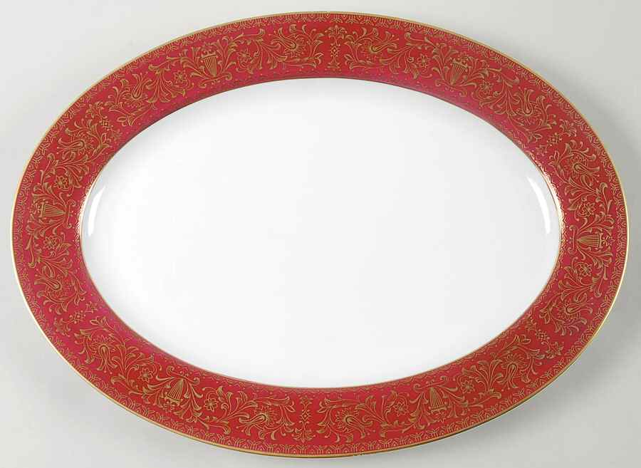Imperial 14" Oval Serving Platter by Style House-1