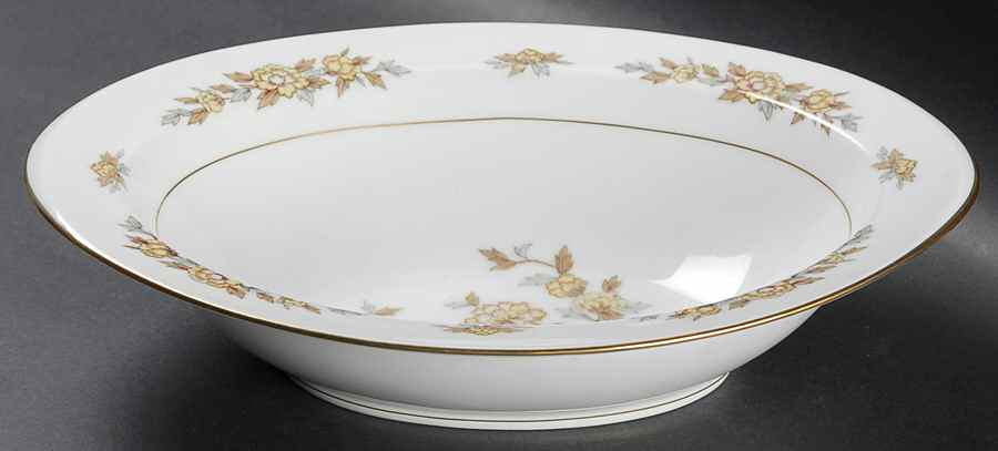 Indore 11" Oval Vegetable Bowl by Style House-1