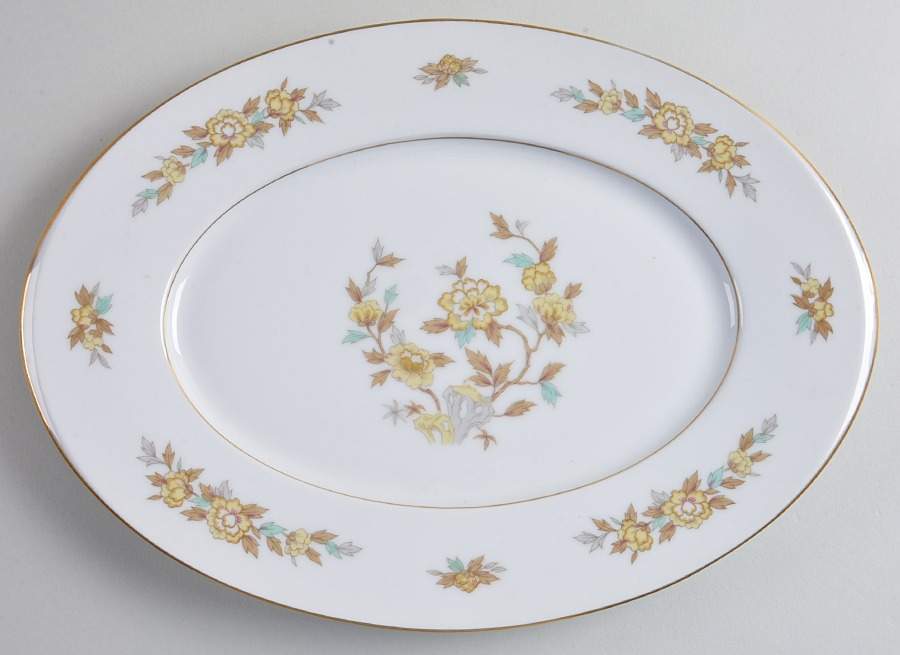 Indore 12" Oval Serving Platter by Style House-1