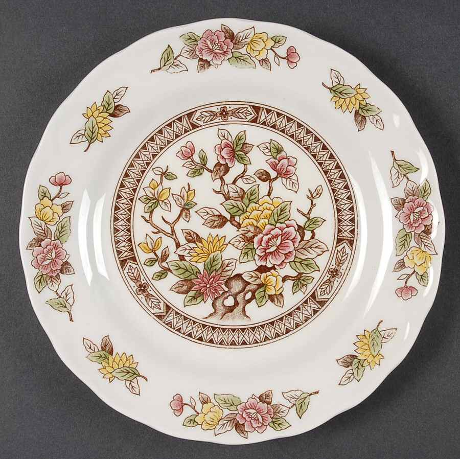 Indian Tree Salad Plate by Style House-1