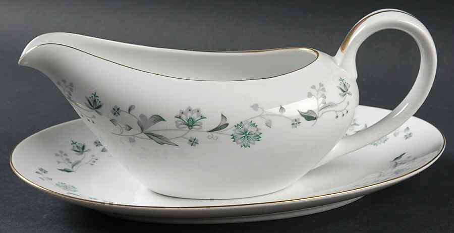 Juliet Gravy Boat & Underplate by Style House-1