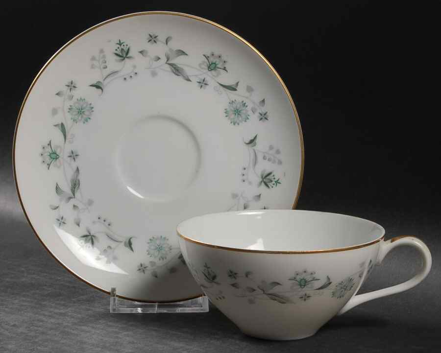 Juliet Flat Cup & Saucer Set by Style House-1