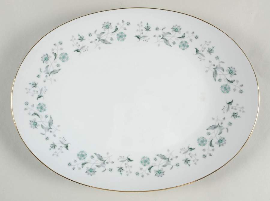 Juliet 15" Oval Serving Platter by Style House-1