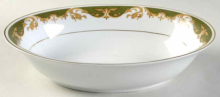 Kimberly 10" Oval Vegetable Bowl by Style House-1