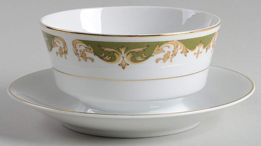 Kimberly Gravy Boat with Attached Underplate by Style House-1
