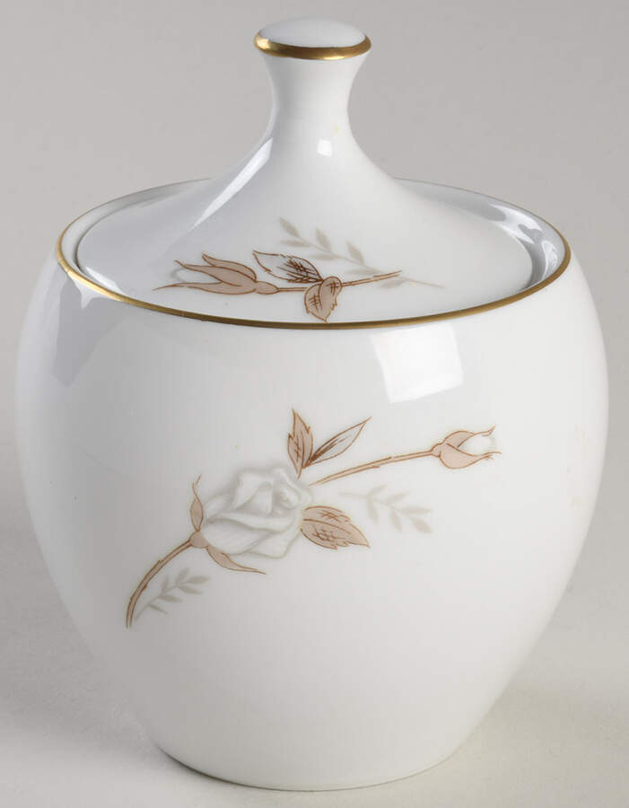 Lady Fair Sugar Bowl & Lid by Style House-1
