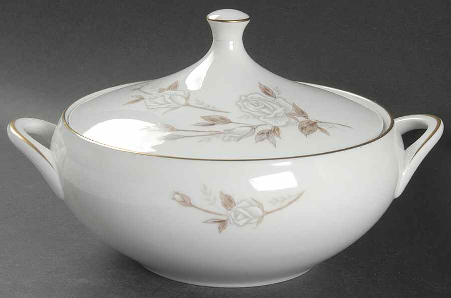 Lady Fair Round Covered Vegetable by Style House-1