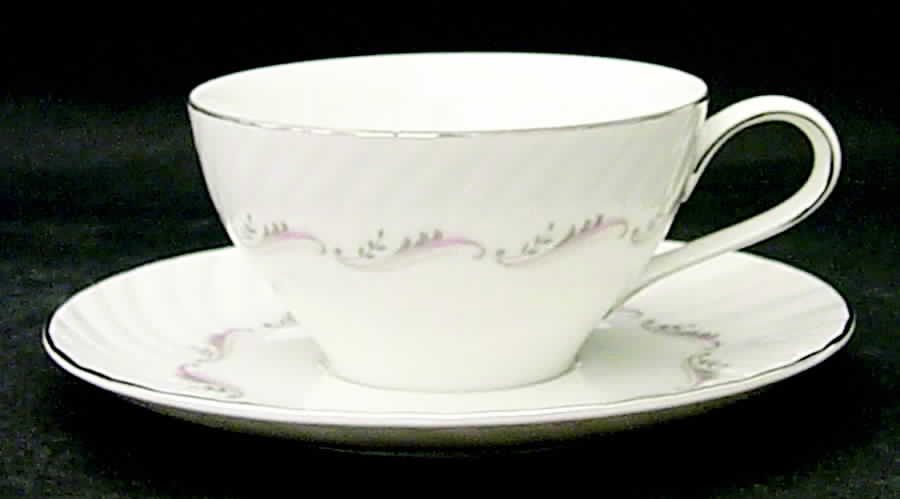 Largo Flat Cup & Saucer Set by Style House-1
