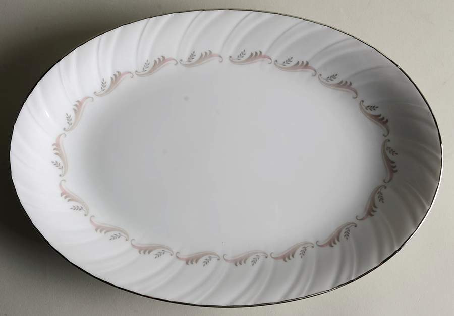 Largo 12" Oval Serving Platter by Style House-1