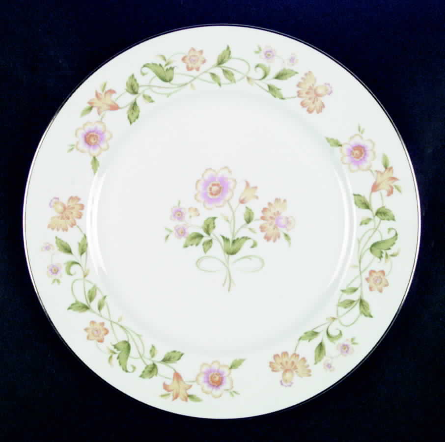 Les Fleurs Dinner Plate by Style House-1