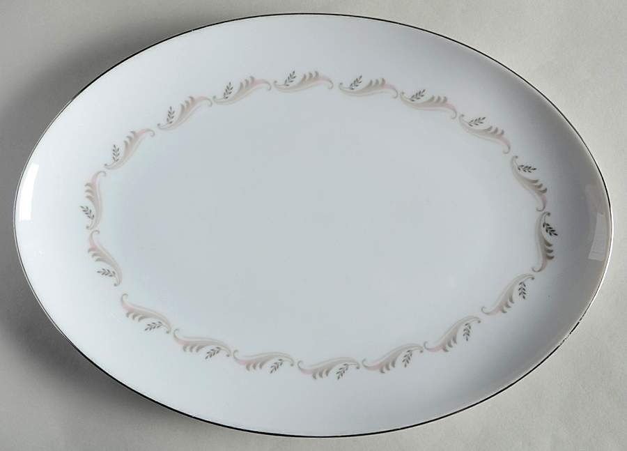 Leilani 14" Oval Serving Platter by Style House-1