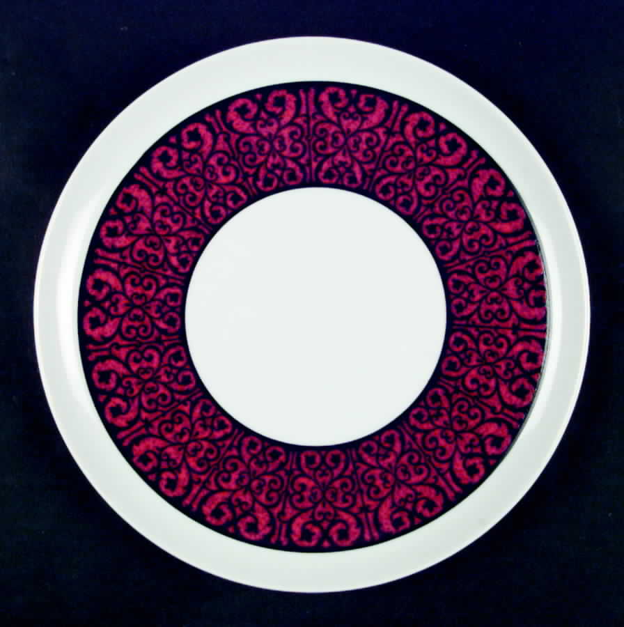 Mardi Gras Dinner Plate by Style House-1
