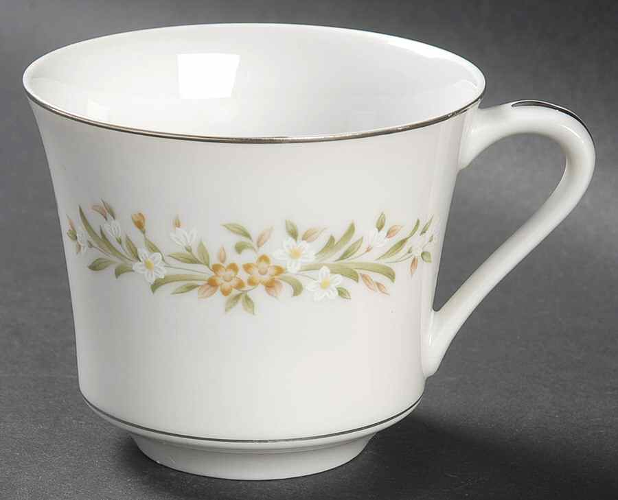 Mayfair (Platinum Trim) Flat Cup by Style House-1