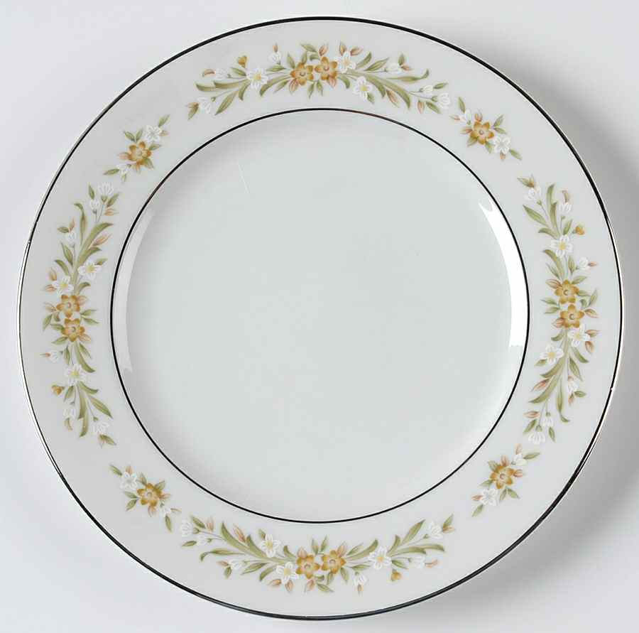Mayfair (Platinum Trim) Bread & Butter Plate by Style House-1
