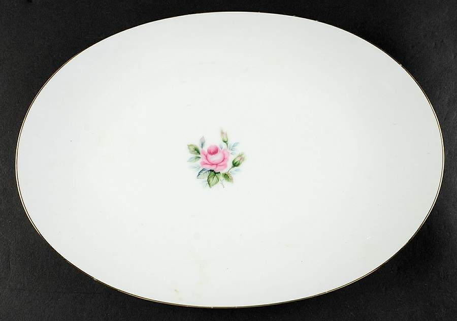 Miniver 11" Oval Serving Platter by Style House-1