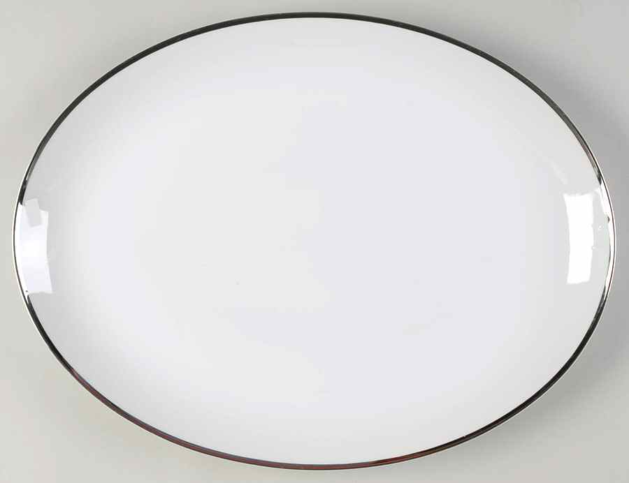 Moonglow 16" Oval Serving Platter by Style House-1