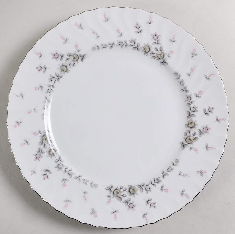 Picardy (Platinum) Dinner Plate by Style House-1