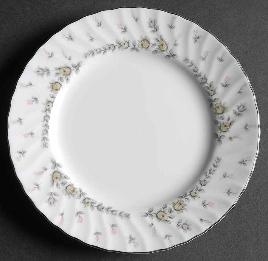 Picardy (Platinum) Salad Plate by Style House-1