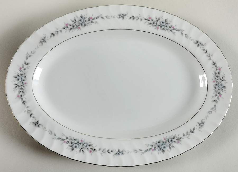 Pierette 12" Oval Serving Platter by Style House-1