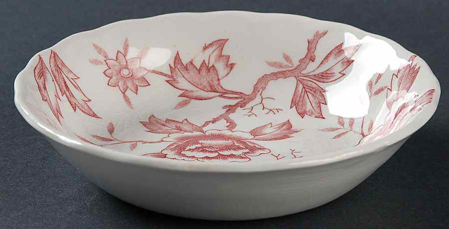 Pink Flora Fruit/Dessert (Sauce) Bowl by Style House-1