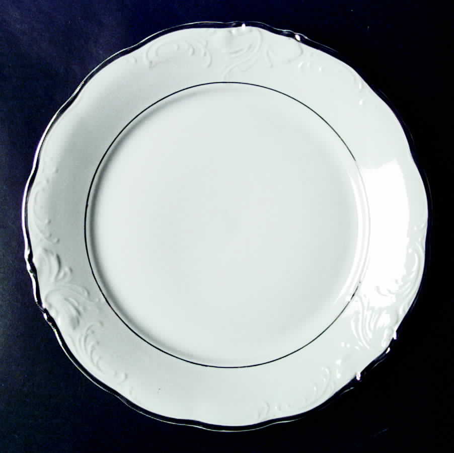 Platina Dinner Plate by Style House-1