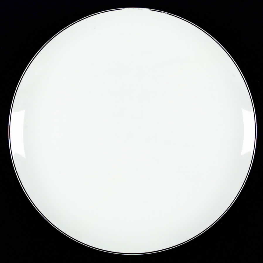 Platinum Ring Dinner Plate by Style House-1