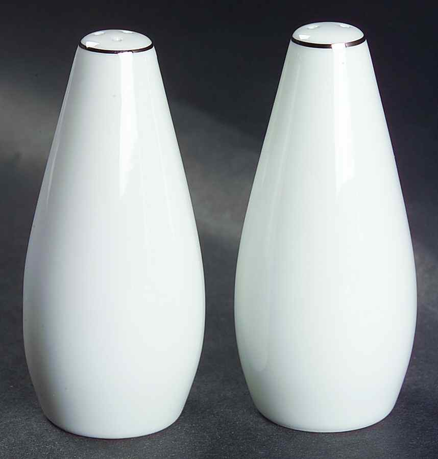 Platinum Ring Salt & Pepper Set by Style House-1