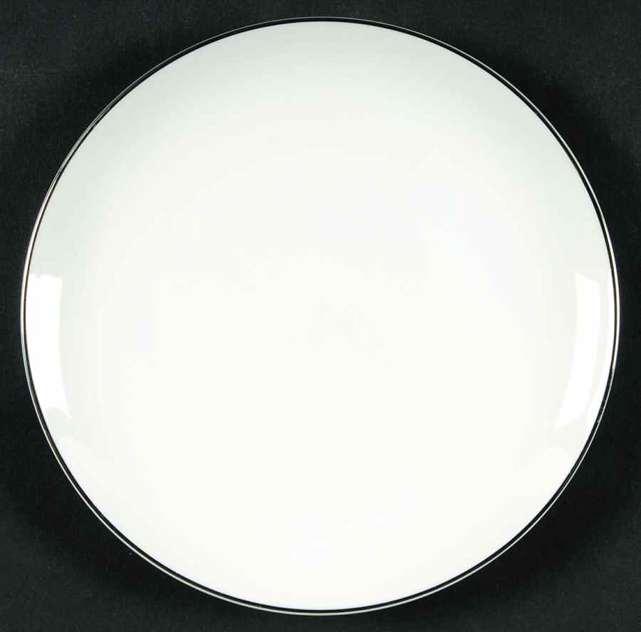 Platinum Ring Bread & Butter Plate by Style House-1