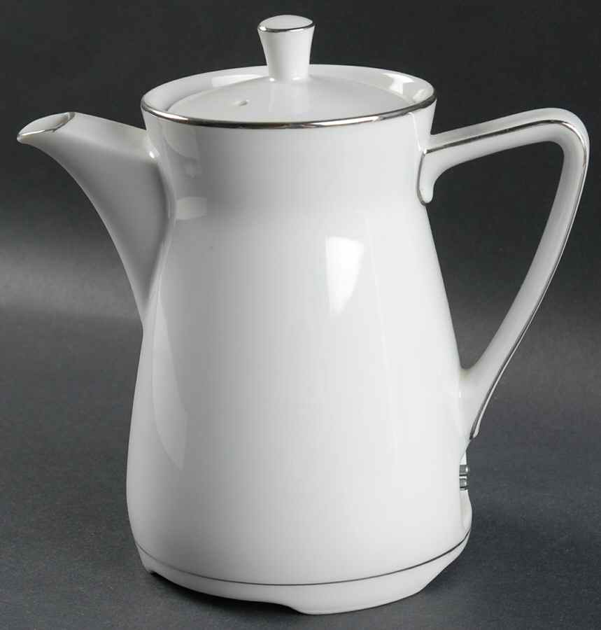 Platinum Ring Electric Coffee Pot & Lid No Cord by Style House-1