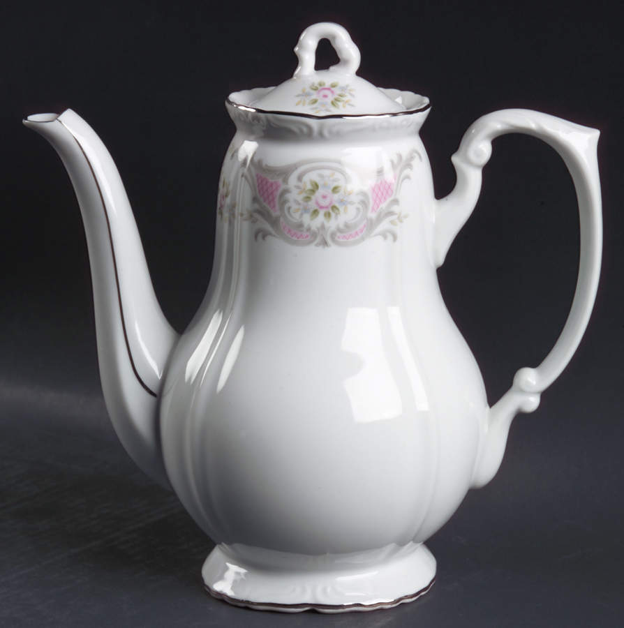 Pompadour Coffee Pot & Lid by Style House-1