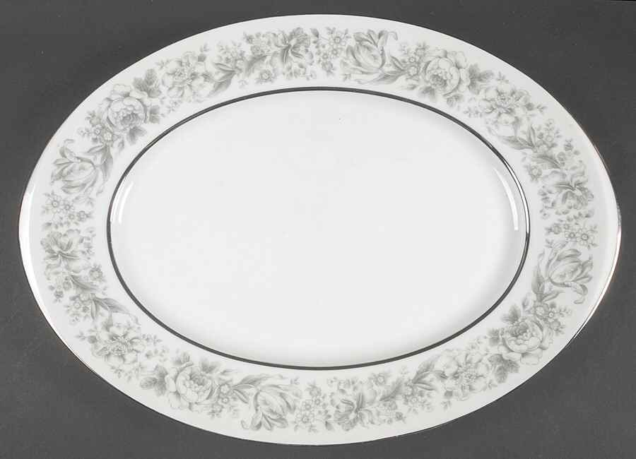 Prestige 16" Oval Serving Platter by Style House-1