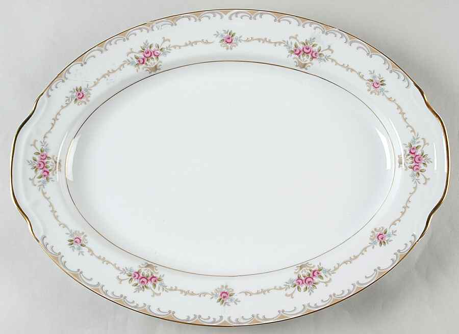 Princess 16" Oval Serving Platter by Style House-1