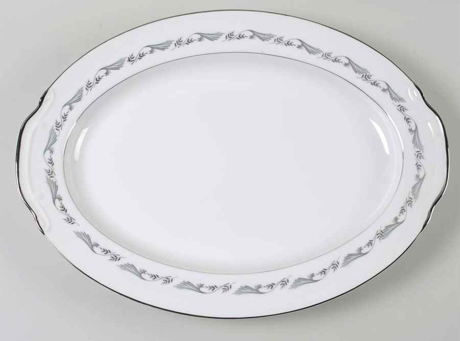 Regal 16" Oval Serving Platter by Style House-1