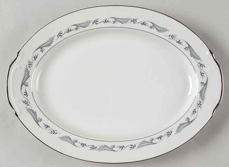 Regal 12" Oval Serving Platter by Style House-1