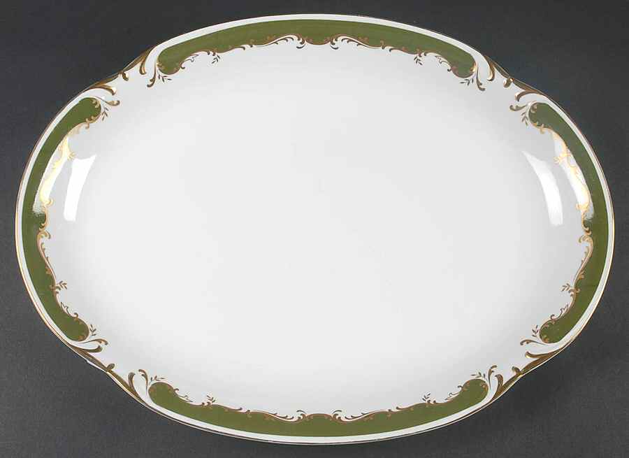 Regency 16" Oval Serving Platter by Style House-1