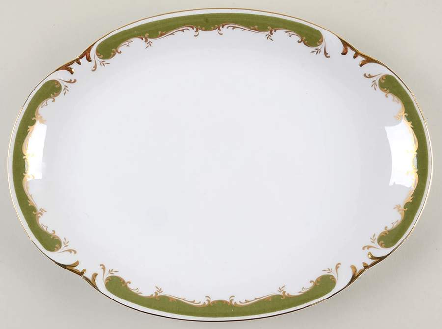 Regency 14" Oval Serving Platter by Style House-1