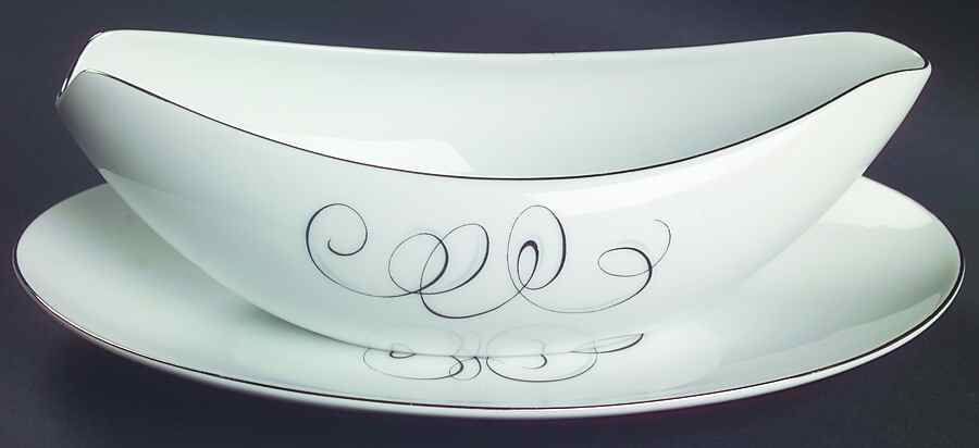Rhythm Gravy Boat & Underplate/Relish by Style House-1