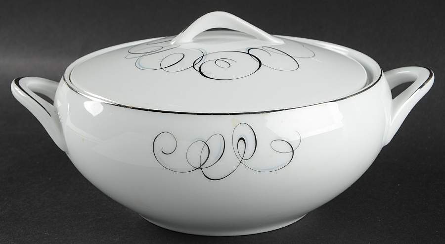 Rhythm Round Covered Vegetable by Style House-1