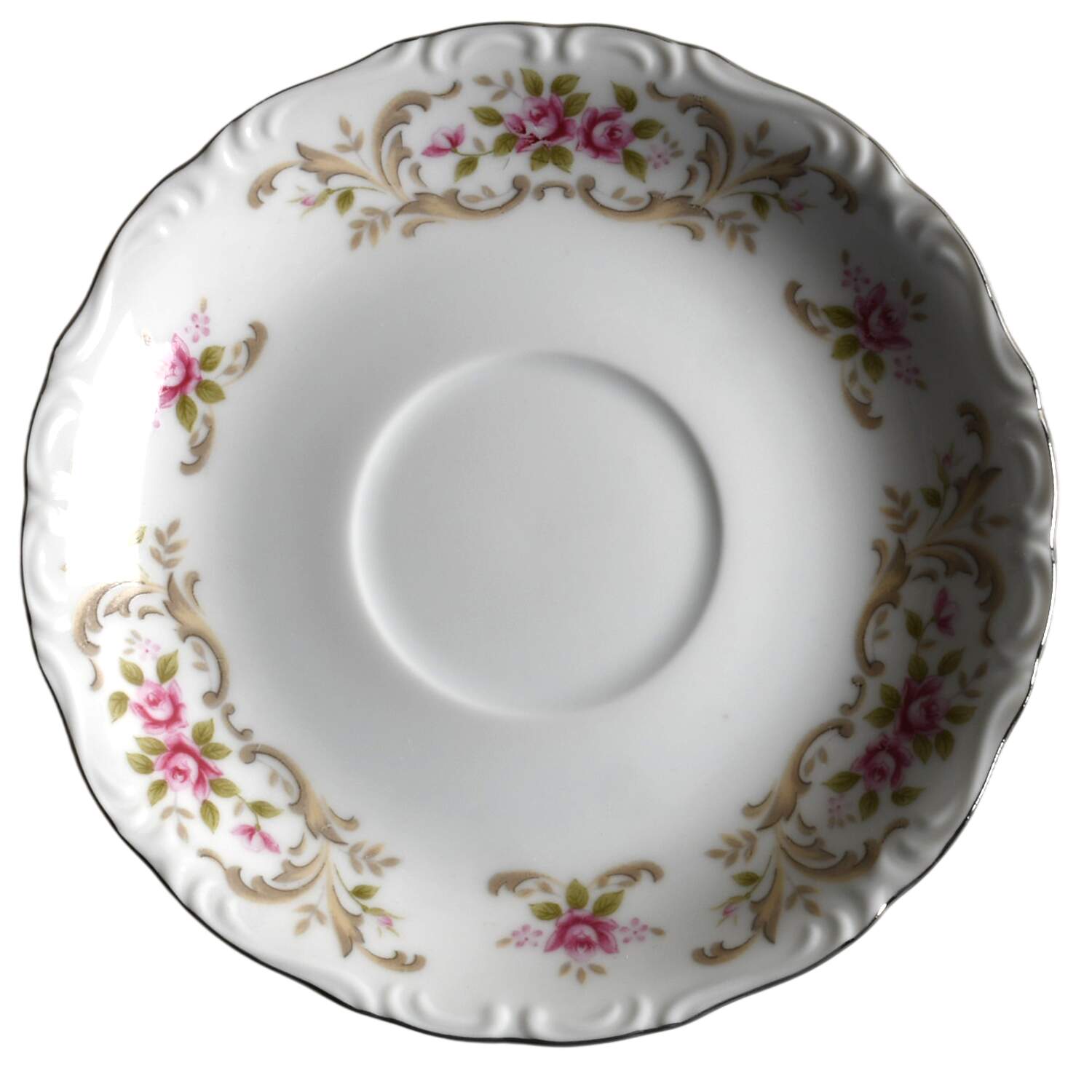 Rose Baroque Saucer by Style House-1