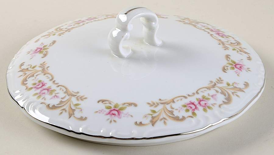 Rose Baroque Lid for Round Vegetable by Style House-1