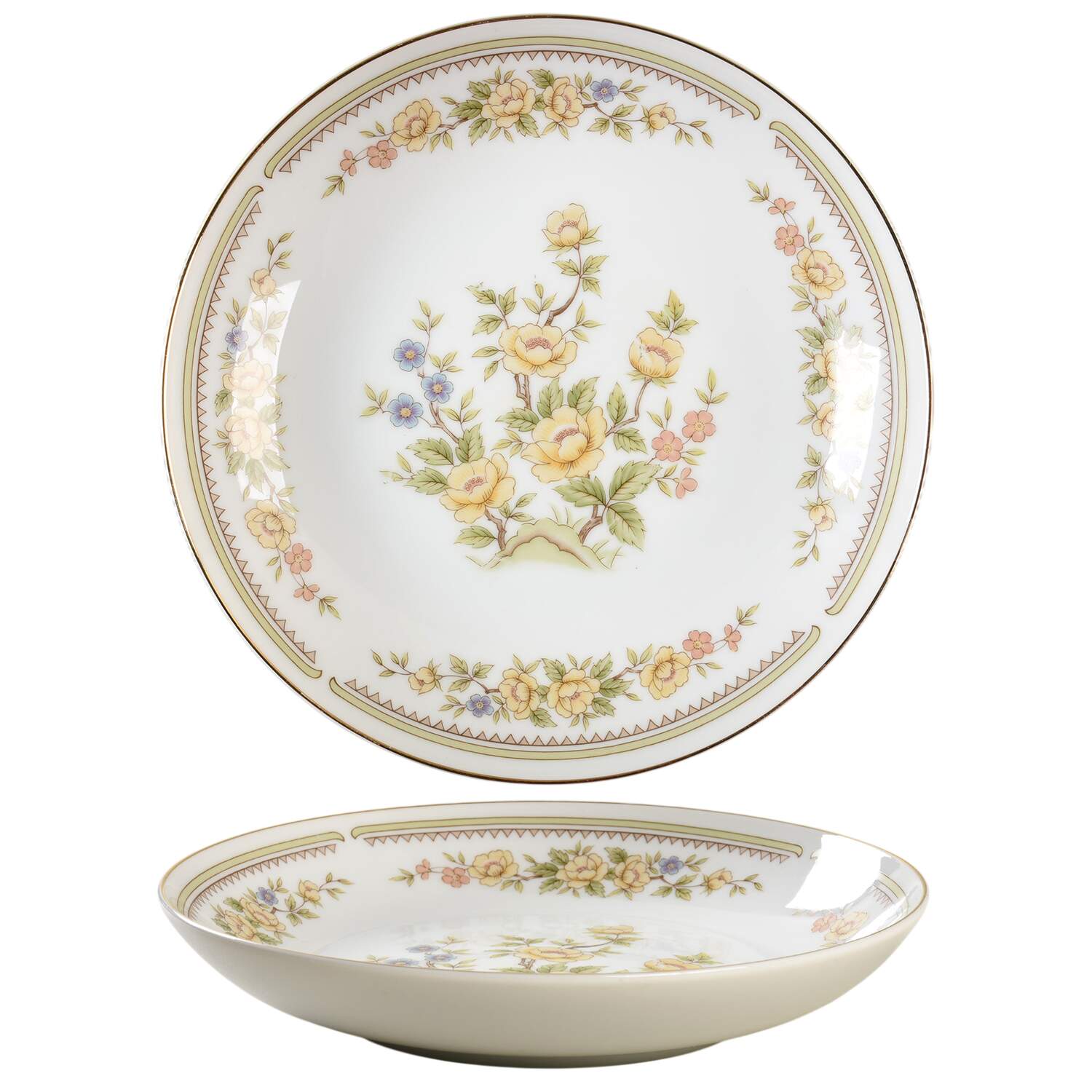 Rose Garden Coupe Soup Bowl by Style House-1